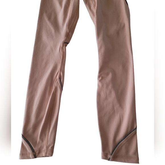 Fabletics High Rise Motion365 Reflective 7/8 Stretch Pink Rose Leggings XXS - Picture 4 of 8